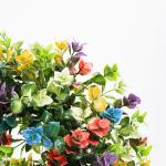 Faux Eucalyptus Artificial Plant Wall Panels Dustproof
