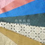 F3210 micro fibre suede fabric punch finishing 135gsm 57/58"