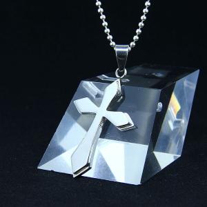 Wholesale Fashion Top Trendy Stainless Steel Cross Necklace Pendant LPC265 from china suppliers