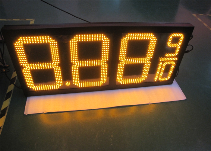 Multiple size waterproof LED Gas Station Sign with Rear / Front Access , Single / Double Side