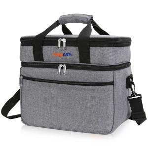 Wholesale Felt Insulated 6 Can Cooler 23L Capacity Front Zipper Pocket For Outdoor Activities from china suppliers