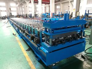 Wholesale 0.7-1.2mm Heavy Duty Steel Metal Deck Roll Forming Machine Gearbox Transmission from china suppliers