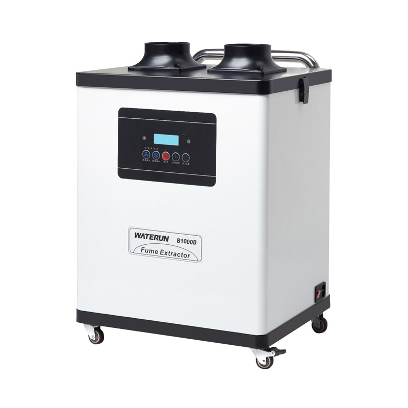 Mobile Portable Welding Fume Extractor Smoke Eater Dust Collector For Welding And Soldering