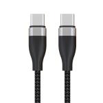 Car 0.5M Nylon Braided Charging Cable , 3A Short Kevlar Usb C Cable