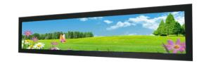 Wholesale Supermarket Shelf Edge Stretched Bar LCD Monitor 16.3 Inch For POP Strip Video from china suppliers