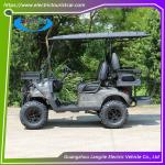 Electric Golf Cart 4 Seater Black Comfortable Electric Golf Cart