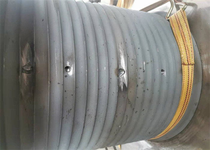 Split Type Q355b Lebus Grooved Sleeves Wrapped On Smooth Drum System