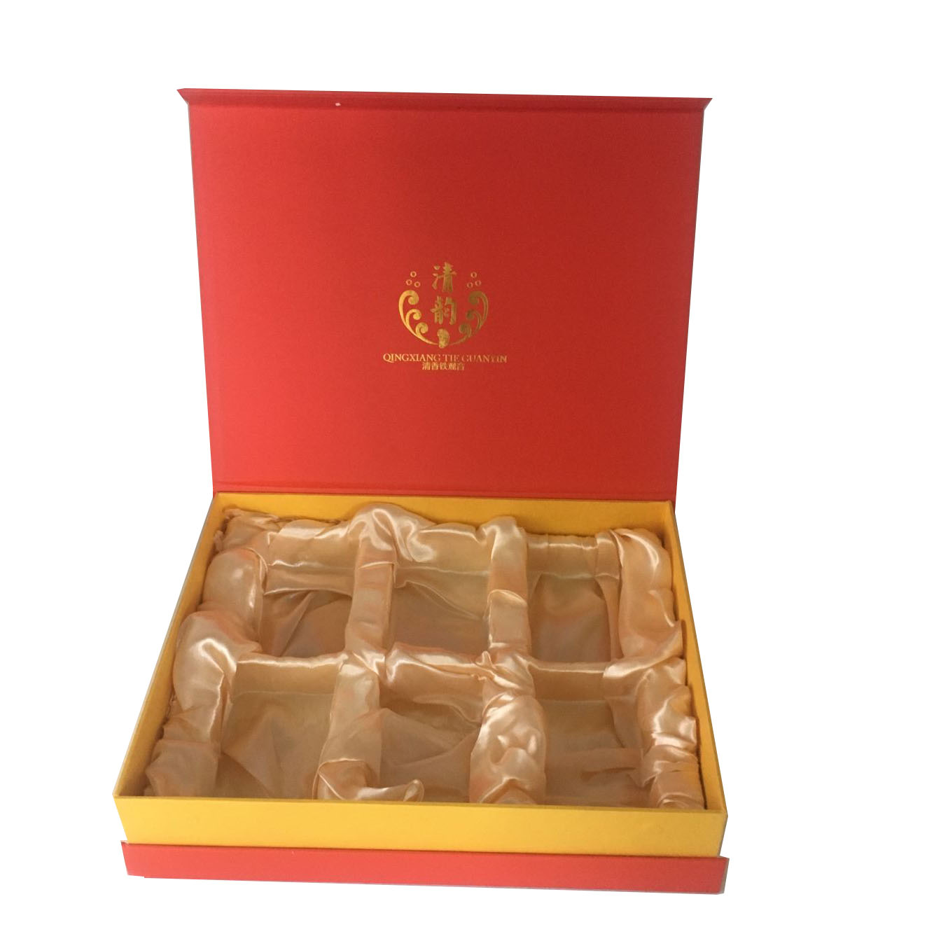 Custom make paper card box luxury gift packaging tea box for gift giving