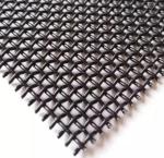 Black Powder Coated Security Door Mesh 316 304 Marine Stainless Steel