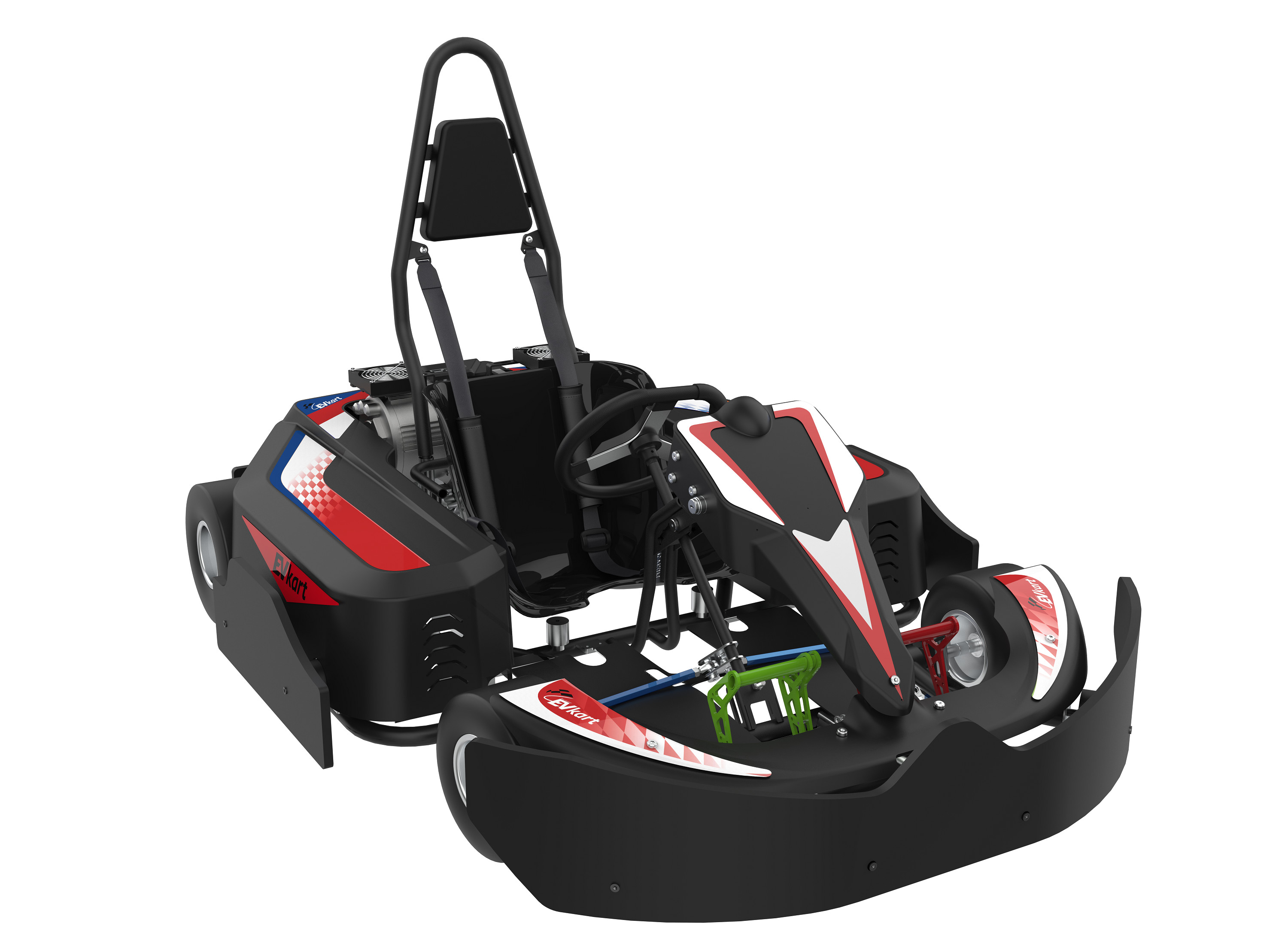 Adults Cammus Electric Racing Go Kart Max Speed 50km/h 1.2kw Motor
