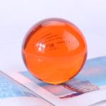 40mm 50mm Transparent Juggling Balls Red Blue Acrylic Crystal Ball Bead