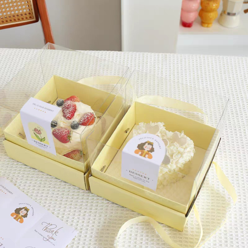 Pantone Offset Printing Cake Packaging Boxes Customizable And Packaging