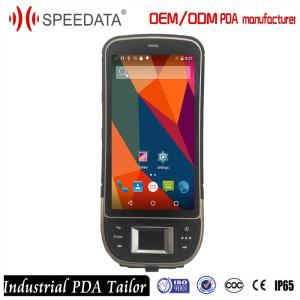 Wholesale 4G Lte Mobile Fingerprint Scanner , Android Barcode Scanners With 5.0 Inch Display from china suppliers
