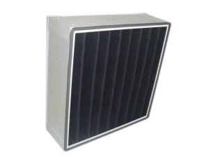 Wholesale Aluminum Frame Odour V Bank Filter Activated Carbon Air Filter 8 Packs from china suppliers