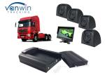 Taxi CCTV Wifi Bus 4 Camera Car DVR 4CH 3G Live Video Tracking with GPS