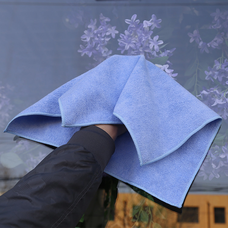 Quick Dry Reusable 40x40cm Microfiber Polishing Towels Cloth Anti Static