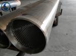 Stainless Steel 304 Water Well Screen For Sand Control 1.0 Mm Slot Size