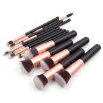 Synthetic Hair 12pcs Facial Makeup Brushes