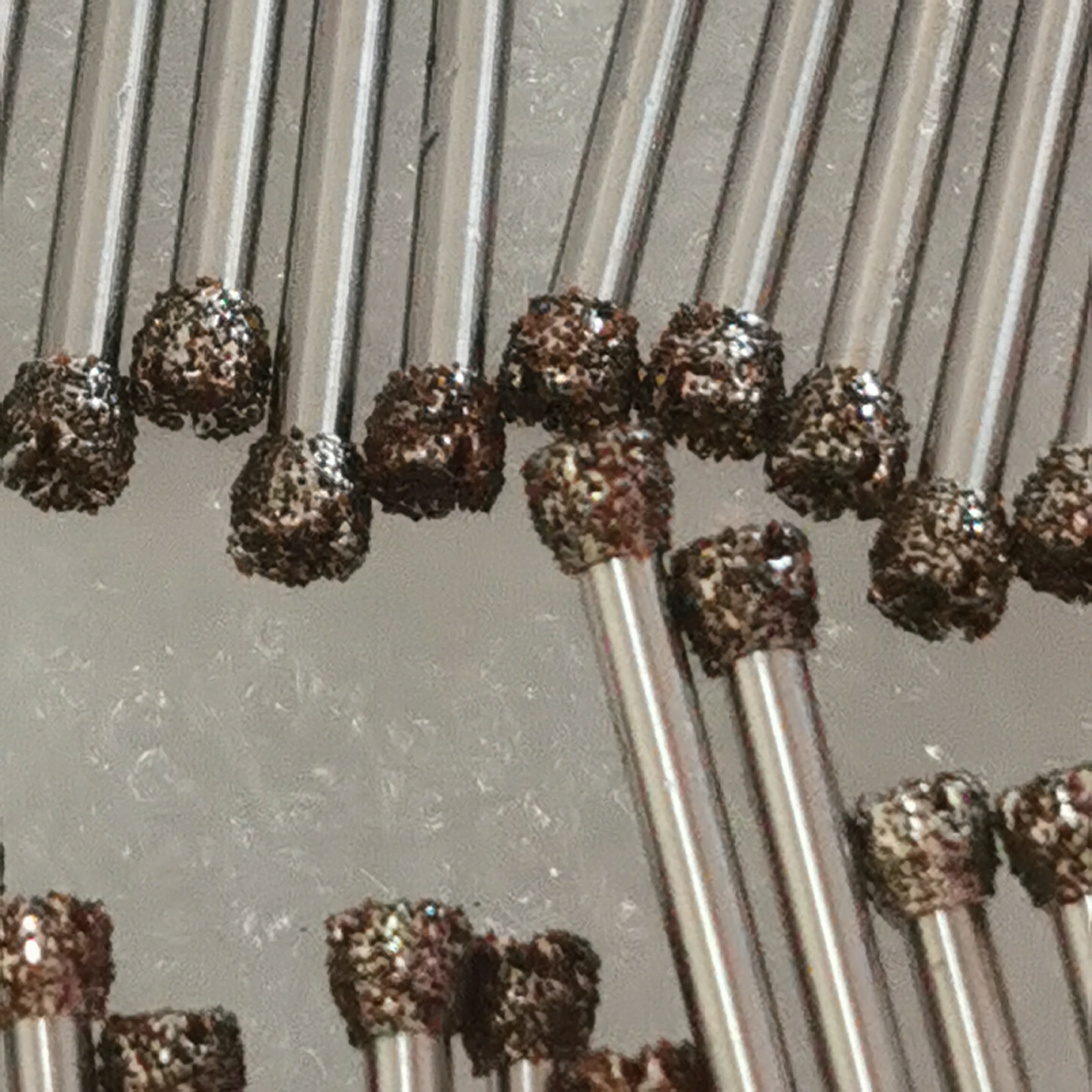 Electroplated Diamond Grinding Heads For Medical Industry