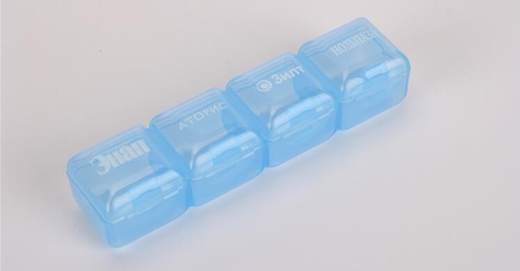 Weekly unique design spring push button medicine box, Monthly plastic medicine storage box for 31 day, case, box, contai