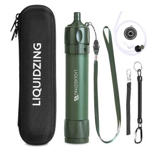 Wholesale Survival Gear Drinking Water Straw Purifier Emergency 6.70&quot;X1.18' Food Grade from china suppliers