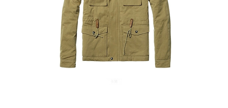 Stylish wholesale blank casual mens cotton cargo jacket made in china