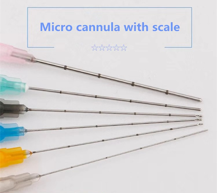 Lastic Surgery Cosmetic Cannula Sterile 21G Blunt Tip Needle