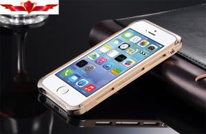 Wholesale Fashion Durable Aluminum Iphone 5S Cases Five Colors Gift Box Included from china suppliers