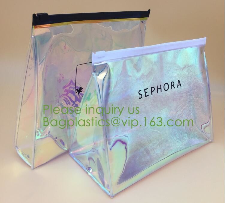 printed PVC zipper bag ,transparent PVC swimwear packaging bag,bikini bag,zipper bag for cosmetic packing bagease bagpac