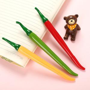 Wholesale Creative Stationery Chili Neutral Pen 0.5mm Gift Gel Pen For Children Student from china suppliers