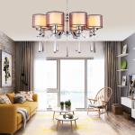 Metal drum shade chandelier for home lighting fixtures (WH-MI-54)