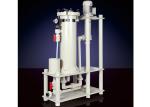White ISO9001 80L/Min PP Bag Filter Housing For Metal Finishing