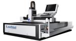 1500W Fiber Cutter Machine , Fiber Laser Tube Cutting Machine For Lighting