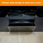 Wood Frame Drinks Refrigerator Freestanding Kitchen Wine Cooler Cabinet