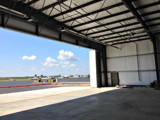 Portal Frame Steel Structure Hangar Light Steel Structure Q355 Aircraft Hangar