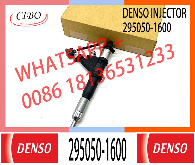 Hot sale High Speed Steel diesel engine fuel injector manufacture Diesel fuel Injector 295050-1600 For Injector 23670-E0