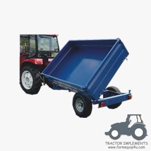 Wholesale 3-Way Dump Trailer ;Hydraulic Side Tipping Trailer;Farm Dump Wagon from china suppliers
