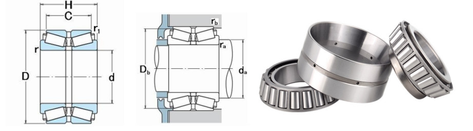 FSK BT2B 332505/HA2 Double Row Taper Roller Bearing ID 355.6mm P6 P5