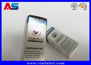 Wholesale High Quality Bodybuilding Small Boxes For Vials Blue Box Pharmaceutical Packaging Anabolic Peptide 10ml vial boxes from china suppliers