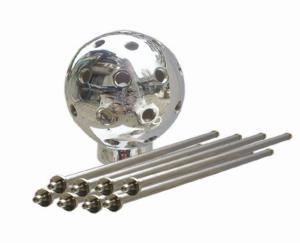 Wholesale 3&quot; Crystal Ball DN40 Dancing Fountain Nozzles from china suppliers