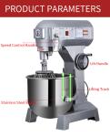 20L Vertical Stainless Steel Food Processing Machine Commercial Kitchen Baking