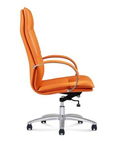Wholesale 40HQ Ergonomic Leather Executive Mid Back Revolving Chair Height Adjustment SGS from china suppliers