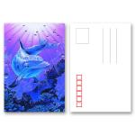 0.35mm PET 3D Lenticular Playing Cards / Gold Game Cards Oil - Resistance