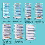 Medical Show Metal Sheet Storage Rack , Hospital Pharmacy Drugstore / Grocery