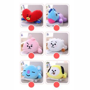Wholesale Crystal Velvet Plush Toy Pillow Cartoon Shape Printed Logo 100 - 300G from china suppliers