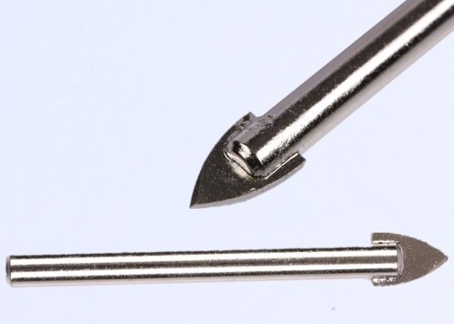 High Performance Carbide Tipped Drill Bit Set Silver Gray Color Wear - Resistant