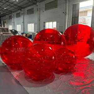 Wholesale Hot Sale Giant Airtight Inflatable Transparent Balloon Inflatable PVC Water Ball For Party Decoration from china suppliers
