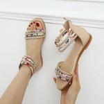 BS136 Flat Roman Shoes 2021 New Ladies Fashion Casual Sandals Vacation Travel