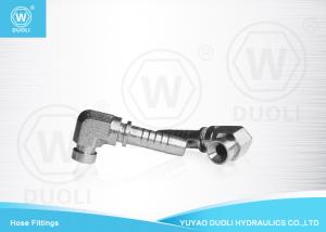 Wholesale 90 Degree Elbow Hydraulic Hose JIC Adapter Fittings , Female JIC 37 Flare Fittings from china suppliers