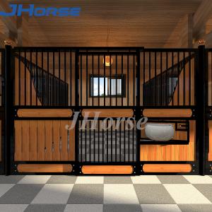 Wholesale Diy Sliding Horse Stall Fronts Door Bamboo Galvanized Large Horse Stable from china suppliers
